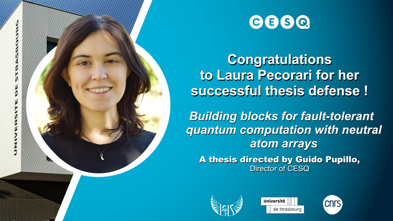 Congratulations to Laura Pecorari on the successful defense of her PhD thesis